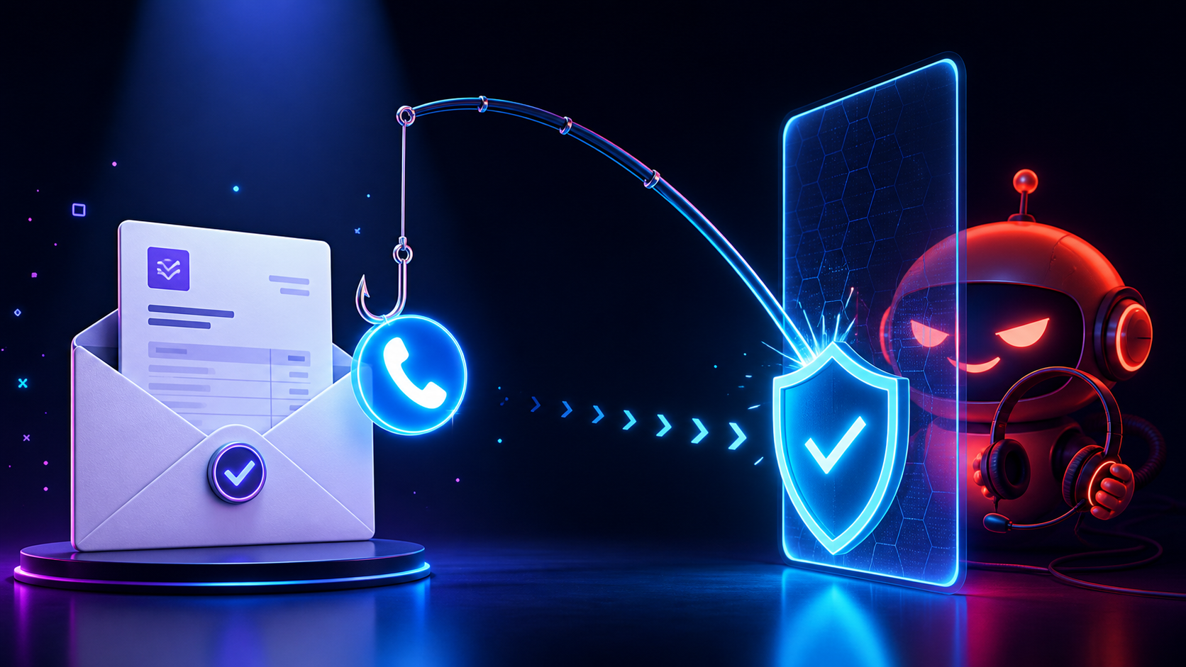A legitimate-looking invoice used as bait in a callback phishing attempt